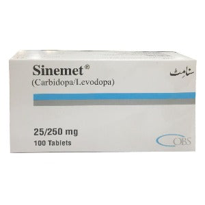 SINEMET 25/250MG TAB 100S